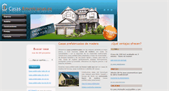 Desktop Screenshot of casasamericanas.es
